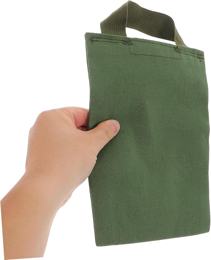 Mikikit 2kg Sandbag with Handle for Yoga and Fitness Versatile Weighted Bag for Workouts Portable Leg Sandbag for Strength Training and Balance Improvement