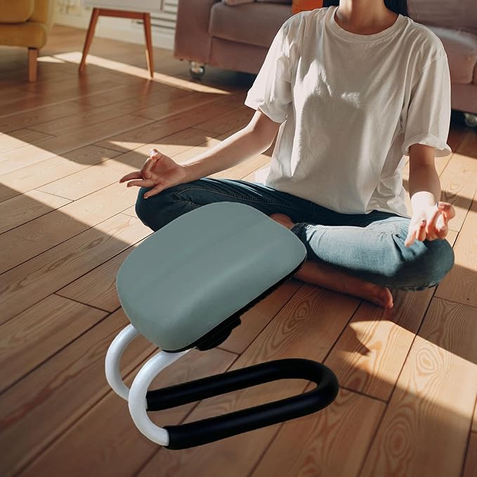 Kneeling Meditation Stool Prayer Stool Non Slip Multifunction Adjustable Height Meditation Seat Seat for Prayer Praying