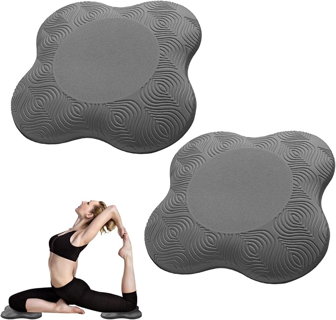2 packs Yoga Knee Pad Mats Extra Thick for Knees Elbows Wrist Hands Head Foam Pilates Kneeling pad Yoga Knee Cushion Thick Exercise Pads for Knees Elbows Wrist Hands Head Foam Pilates Kneeling pad，Support Foam Pads for Women and Men