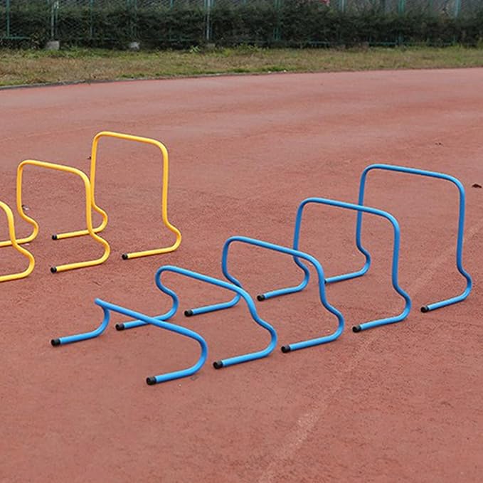 5 Pack Agility Speed Training Hurdles Detachable Agility Training Hurdles Sports Practice Equipment for Athletes, Soccer Football Training Equipment Hurdle Rack 5 Pieces