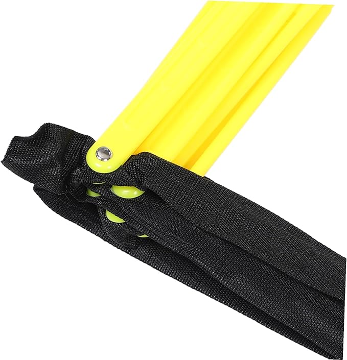 Lightweight Foldable Agility Ladder for Football and Soccer Speed Training Weather-Resistant Sports Ladder for Footwork Drills and Team Exercise