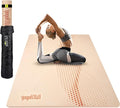 Large Yoga Mat (6'x4') – 1/4" & 1/2" Thick Exercise Mats for Home Workout, Extra Wide Workout Mats for Home Gym, Yoga, Pilates, Stretching, Floor & More