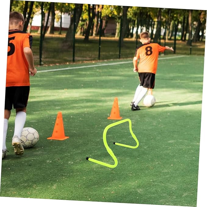 POPETPOP Wear-Resistant Agility Hurdles for Football Training Speed Hurdles for Boys and Girls for Coordination and Core Strength Exercises