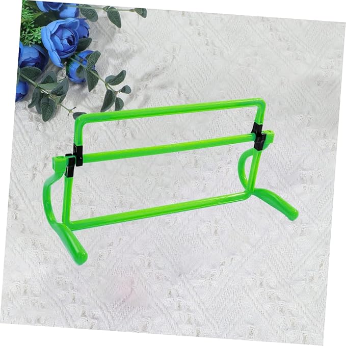 Mipcase Detachable Agility Hurdles for Soccer Training Fitness Equipment for Speed and Jumping Exercises Use Knee Lift Core Strength Green