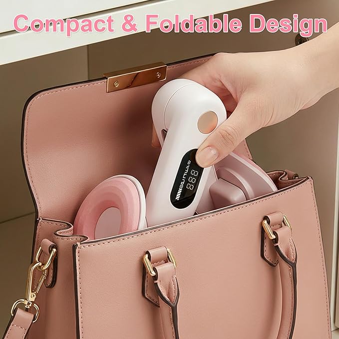 Umex Thigh Master for Women, Pelvic Floor Trainer - 360° Adjustable Kegel Exercise Device with LED Display, Postpartum Recovery Equipment for Home Use