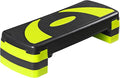 LEMY Adjustable Workout Aerobic Stepper, Exercise Step Platform for Home, Fitness, Gym, Strength Training