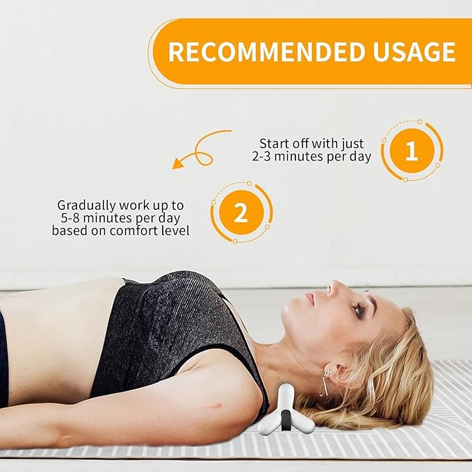 Docemel Occipital Release Tool,Neck Massager and Shoulder Trigger Point Massager for Headache Relief,Deep Tissue Trigger Point Massage Tool with Acupressure Design Targeting Hard-to-Reach Muscles