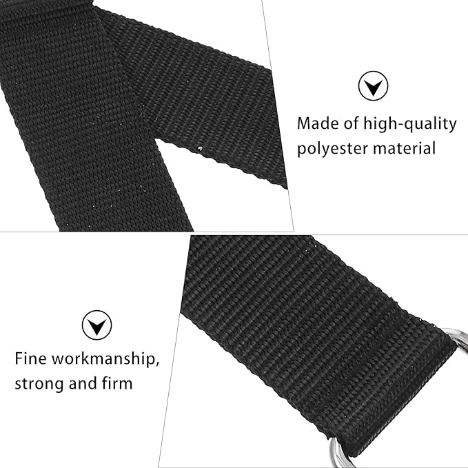2pcs Fitness Pulley Hanging Straps Heavy-Duty Workout Swing Straps for Strength Training Equipment Attachment Gym Use