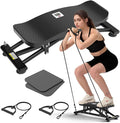 Balancing Machine for Full Body Workout，Simulated Ski Full Body Cardio Workout Equipment，Sliding Ski Simulator with Resistance Bands，Portable Twist Balance Trainer Featuring LCD Display