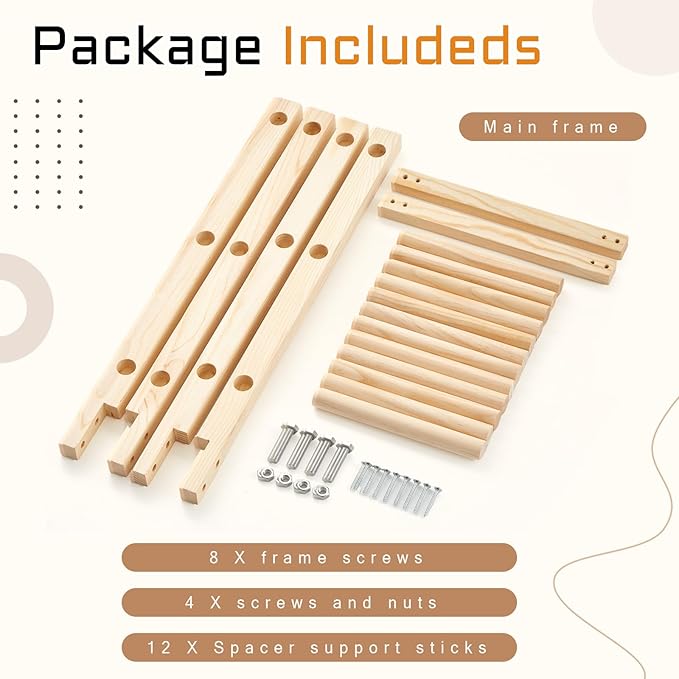 Weight Rack for Home Gym Wooden Horizontal 37.8''L x 10.1''W x 7.08''H Weight Plate Holder Storage Barbell Bumper Storage for Gym Home