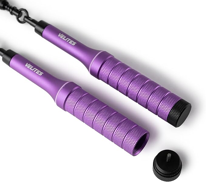 Velites - Earth 2.0 Jump Rope - Official CrossFit® Games Rope - Professional Aluminum Speed Rope for Double Unders, Fitness & Boxing - Includes 4mm Cable & Carrying Bag -