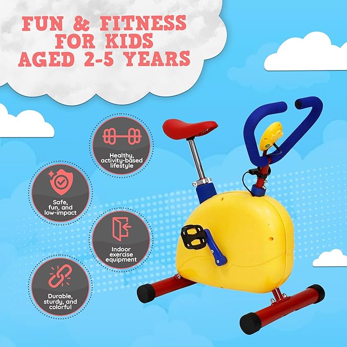 WC Redmon Fun and Fitness for Kids - Stationary Bike