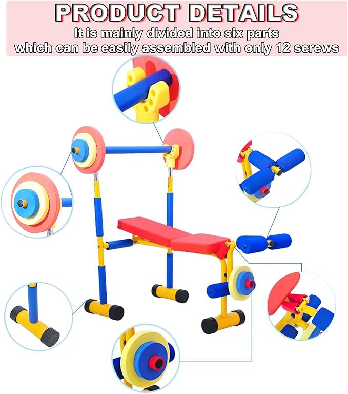 Fun and Fitness Kids Exercise Bike, for Cardio Training, Beginners Bike Games, Children's Stationary Cycle for Children's Boys and Girls Training