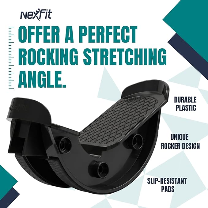 Foot & Calf Stretcher – Premium Stretcher for Plantar Fasciitis, Achilles Tendonitis Relief – Foot Rocker with Durable, Slip-Resistant Design - Stretch Guide for Effective Leg Flexibility