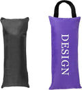 Muka Custom Yoga Sandbag Weighted Fitness Sand Bag, Personalized Yoga Bolster Bag Printing Logo