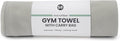S&T INC. Gym Travel Towel, 1 Pack, Cooling Towels for Camping, Yoga, Home and Gym Bag, 1 Storage Bag Included, 12 Inch x 40 Inch, Microfiber, Grey