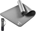 Gruper Yoga Mat Non Slip NBR Extra Thick Yoga Mat, 72"L x 32"/24"W x 0.6"/0.4"TH (185cm x 80cm/61cm x 15mm/10mm), Anti-Tear Exercise Mat with Carrying Strap and Bag, Workout Mats for Yoga, Pilates