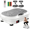 Vibration Plate Exercise Machine for Lymphatic Drainage with 200 Levels, Whole Body Fitness Workout Equipment Stand Shake Board Sport Gym for Weight Loss Fat Burner for Women Men