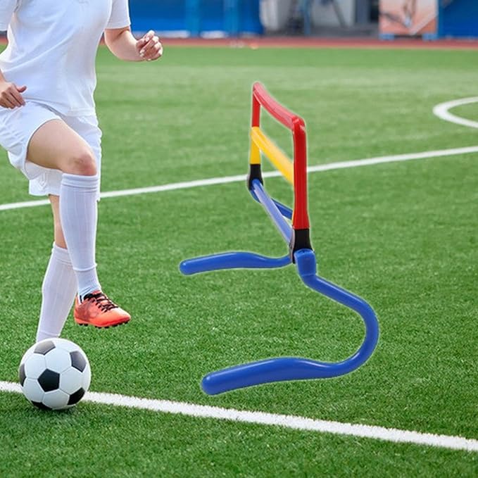 Agility Hurdles Multi Sports Hurdles Adjustable Height for Indoor Outdoor