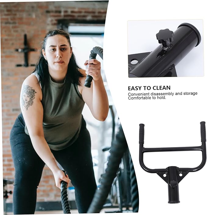 Generic Practical Barbell Barrel Rack Handle Strength Training Equipment for Home Gym Easy Install