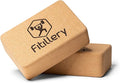 Yoga Block, Resilient Material, Easy to Grip, Comfortable Edges - 2 PACK