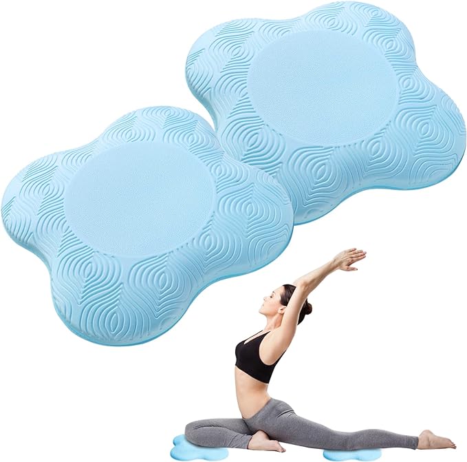 2 packs Yoga Knee Pad Mats Extra Thick for Knees Elbows Wrist Hands Head Foam Pilates Kneeling pad Yoga Knee Cushion Thick Exercise Pads for Knees Elbows Wrist Hands Head Foam Pilates Kneeling pad，Support Foam Pads for Women and Men