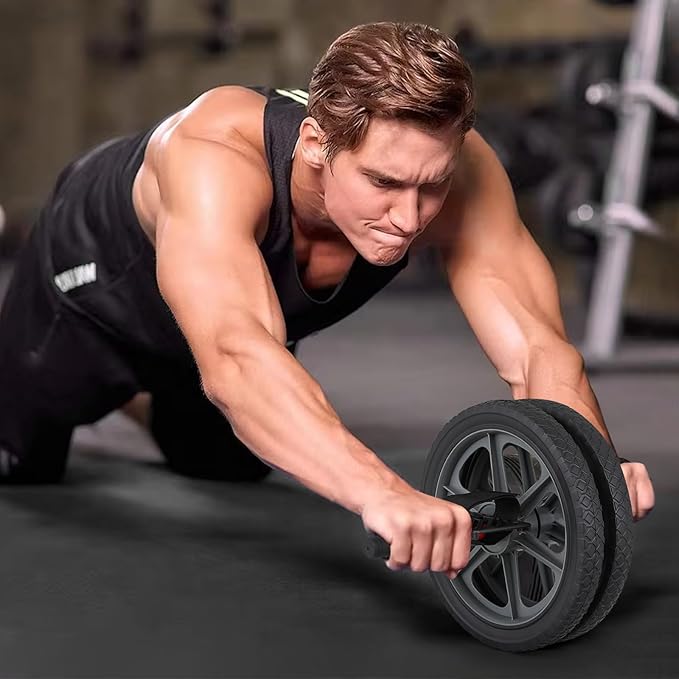 MADOG Ab Roller Wheel for Abdominal and Core Strength Training, Home Gym Abs Roller for Men Women