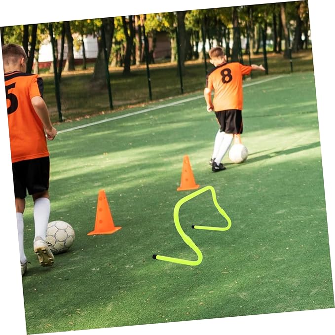 Speed Hurdles Height Agility Training Hurdles for Soccer Football and Track Wear Resistant Design Bright Colors for Enhanced Visibility
