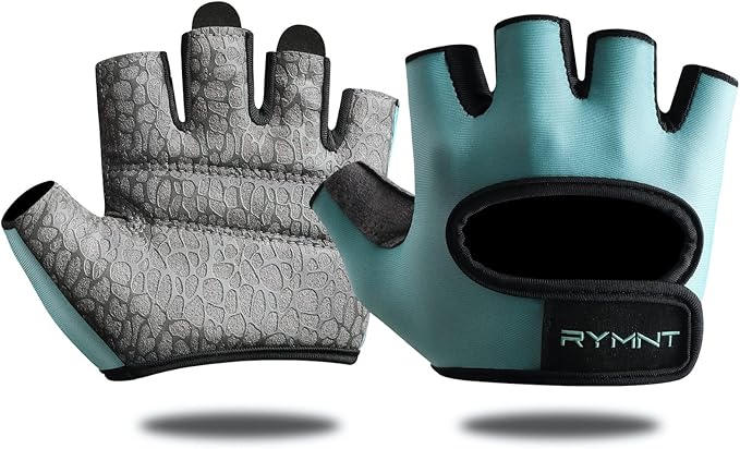 Minimal Weight Lifting Gloves,Short Micro Workout Gloves Grip Pads with Full Palm Protection & Extra Grip for Men Women Weightlifting,Gym,Exercise Training