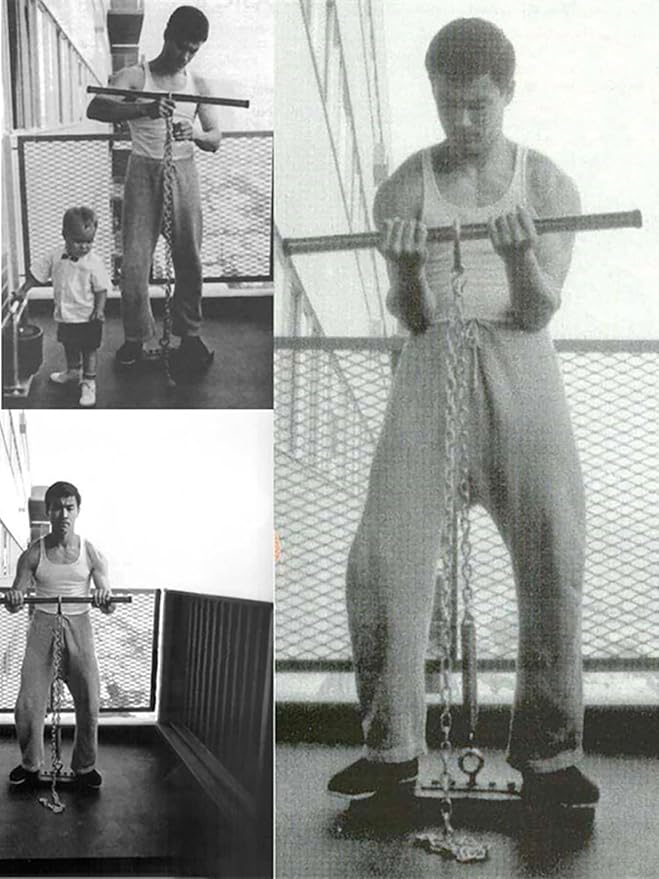 Isochain, Isometric Exercises Equipment, Static Training Device for Building Muscle and Strength