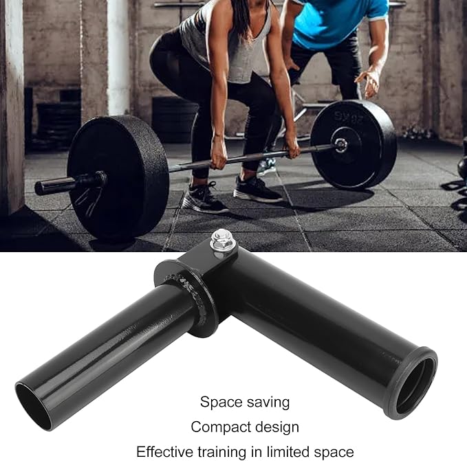 T Bar Row Landmine Attachment for Bar, Gym Equipment Training, Strength Exercise Equipment with Stable Iron Construction, Multi Functional