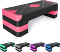 Adjustable Exercise Workout Aerobic Stepper Step Platform Trainer