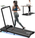 2.5HP Walking Pad with Incline 330lbs, 3 in 1 Walking Pad Treadmill 5-Level Big LED, Under Desk Treadmill for Home,Hike/Jog/Run,Portable,Small, with Remote Control,Assembly Free,Wider Belt