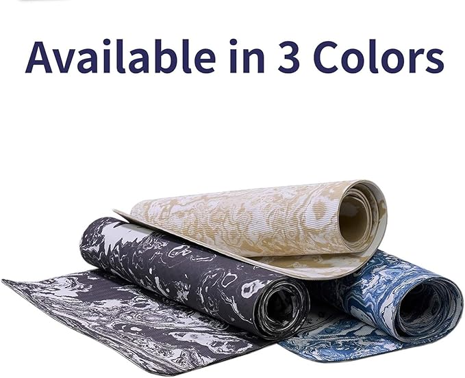 Yoga Mat Exercise Yoga Mat Print With Designed Exericise Mat 72 X 24inch Multi-Purpose Workout Mat For Women Pilates Fitness And Floor Exercises