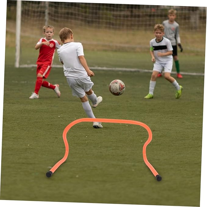 2pcs Agility Hurdles for Speed Training Plastic Training Equipment for Athletes for Soccer and Track Practice Coordination and Flexibility
