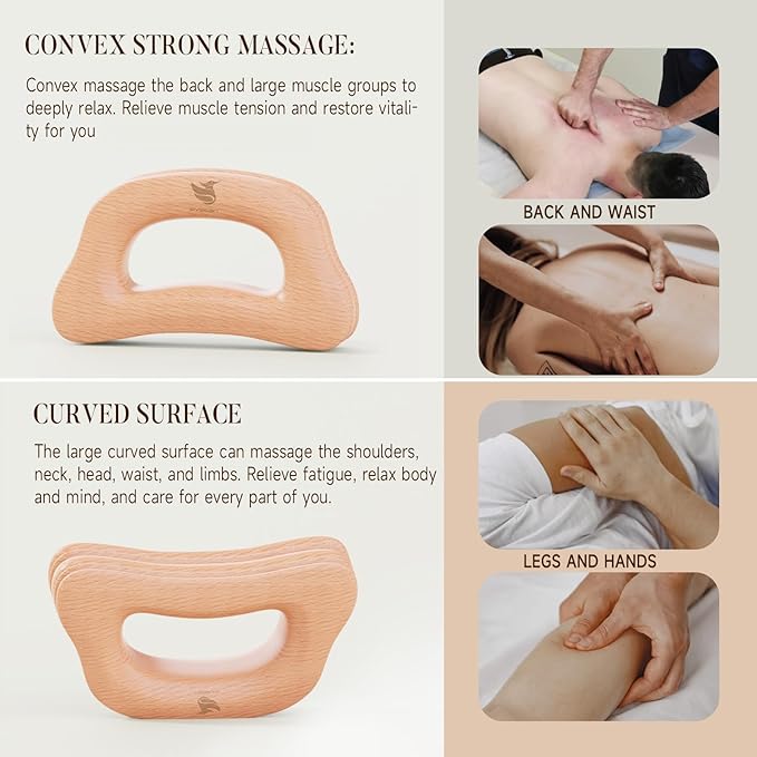 Wood Massage Tool (gua sha Board)