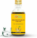 HERBS BOTANICA Dhanwantharam Thailam Oil for Massage Oil, Support Overall Relaxation, Prevent Stretch Marks, Moisturizes Skin, Natural Strength After Delivery 200 Ml