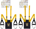 2 Pack! 2 sets of NOSSK GYM Pro Suspension Fitness Trainers - Manufactured in California using US and Global Components!