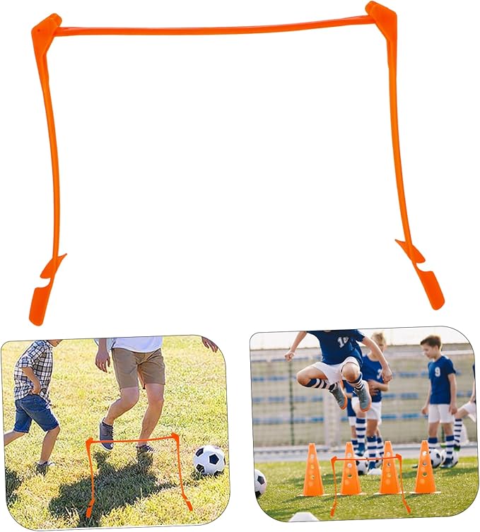 BESPORTBLE Plastic Speed Hurdles for Training 3-Setting Agility Hurdle Set for Soccer and Football Practice