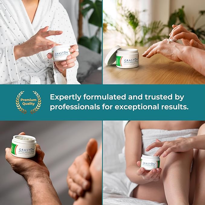 Graston Technique Arnica Soft Tissue Emollient Massage Lotion - 4oz Jar Pro-Grade Therapy Massage Cream for IASTM, Arnica Cream, Relief and Recovery, 3-Pack