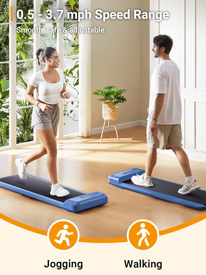 WALKINGPAD C2 Foldable Walking Pad Treadmill, Colorful Under Desk Treadmill for Home Office, Stylish Compact Design, No Assembly Needed