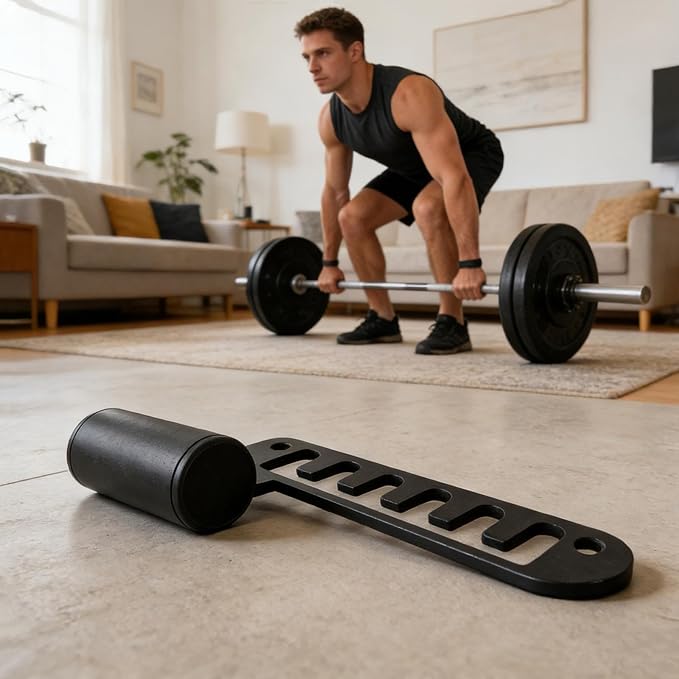 Belt Squat Attachment, Belt Squat Bar Machine Attachment, Anti-Scratch Insert, Anti-Scratch Insert, Belts Squats Cable Attachments for Home Gym Workout Fitness Strength Training Deadlifts Rows