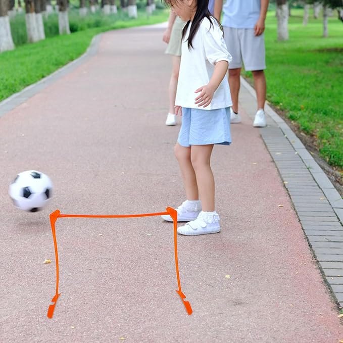 GLEAVI Adjustable Foldable Soccer Training Hurdles Set Sturdy Plastic Football Agility Hurdles for Speed and Agility Training Wear-Resistant Equipment for Soccer Practice
