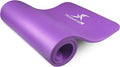 ProsourceFit Extra Thick Yoga and Pilates Mat ½” (13mm) or 1" (25mm), 71-inch Long High Density Exercise Mat with Comfort Foam and Carrying Strap