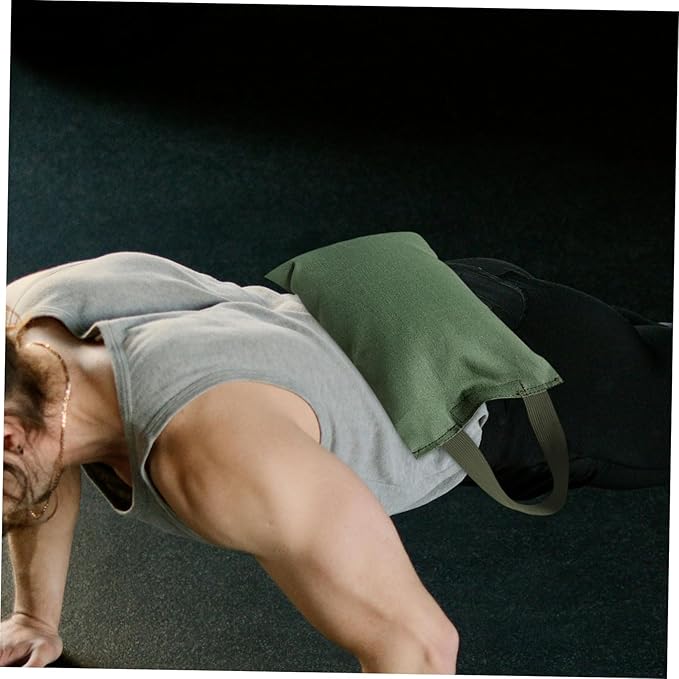 Bag with Handle 2 Kg Leg Press Sandbag for Yoga Workouts and Muscle Strengthening