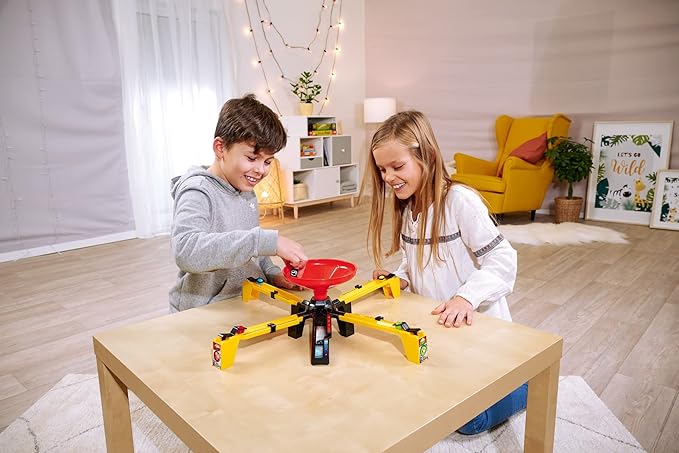 Tornado 606064680 Ball Flash Children's Game from 5 Years - Action-Packed Reaction Game for the Whole Family - for 2-4 Players, Black