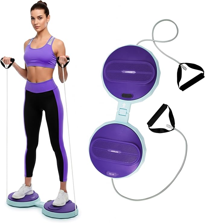Waist Twister Machine Exercise Tool, Ab Twister Board with the Smart LED Digital Monitor, Noiseless Ab Twister for Home Gym Equipment