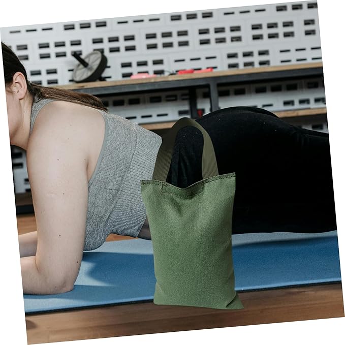 TOYANDONA Weighted Leg Press Sandbag Gym Bag for Yoga Dance Adjust Weight Training Bag