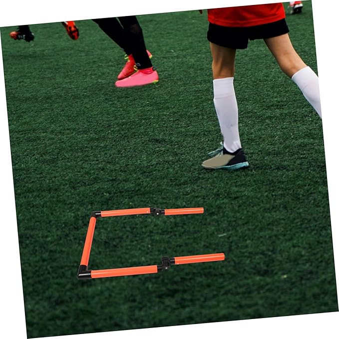 Kisangel Agility Hurdles for Speed Training Versatile Fitness Equipment for Athletes Soccer Basketball Boost Agility Jump Training and Speed Suitable for All Skill Levels