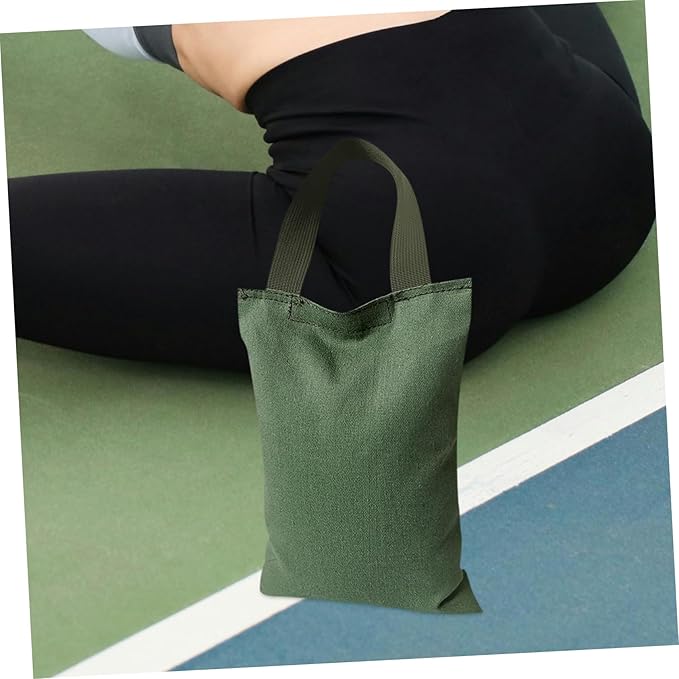 2Kg Canvas Sandbag with Handle Empty Weight Bag for Yoga Dance and Fitness Workouts Versatile Sandbag for Muscle Strengthening and Balance Enhancement